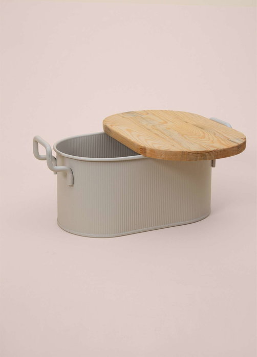 Hermia Caja de Pan Beige